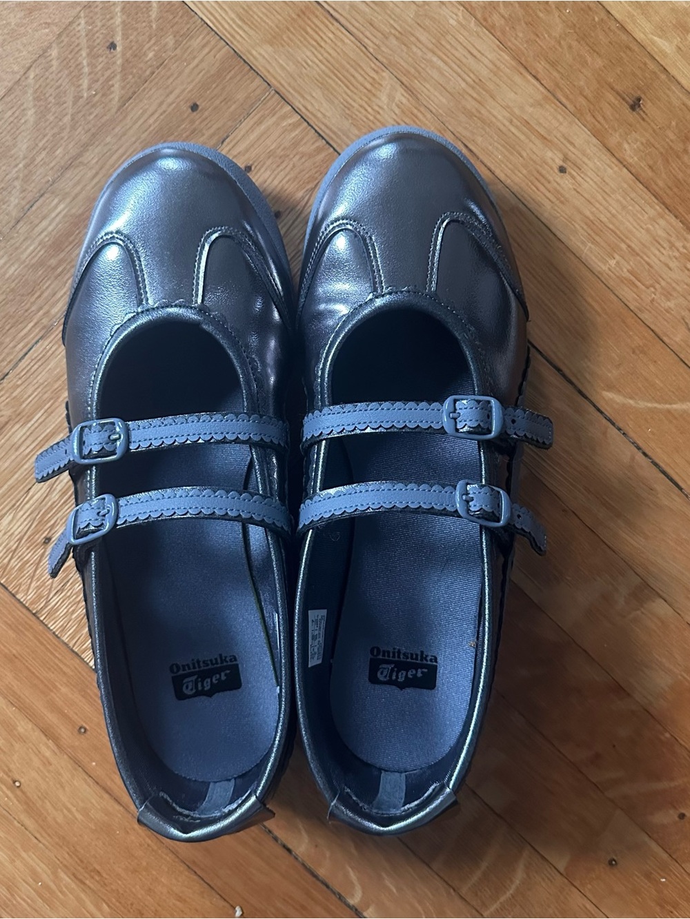 Onitsuka Tiger Ballet Shoes Women’s ' Metallic “gunmetal”